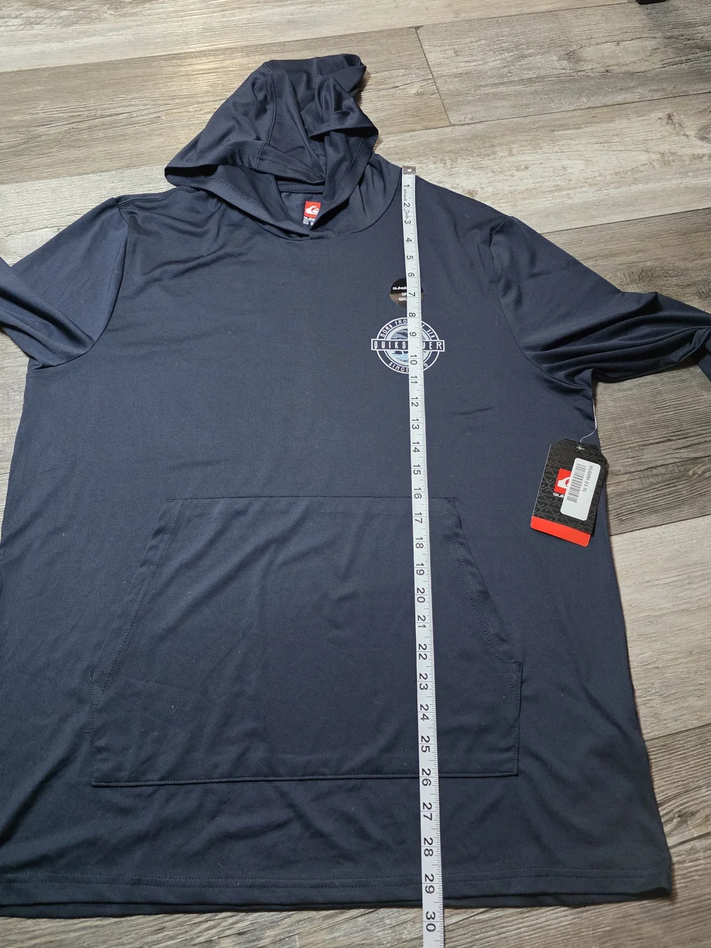 Quiksilver Men's SPF 50 Hooded Longsleeve Surf Tee Shirt Sz XL *NWT